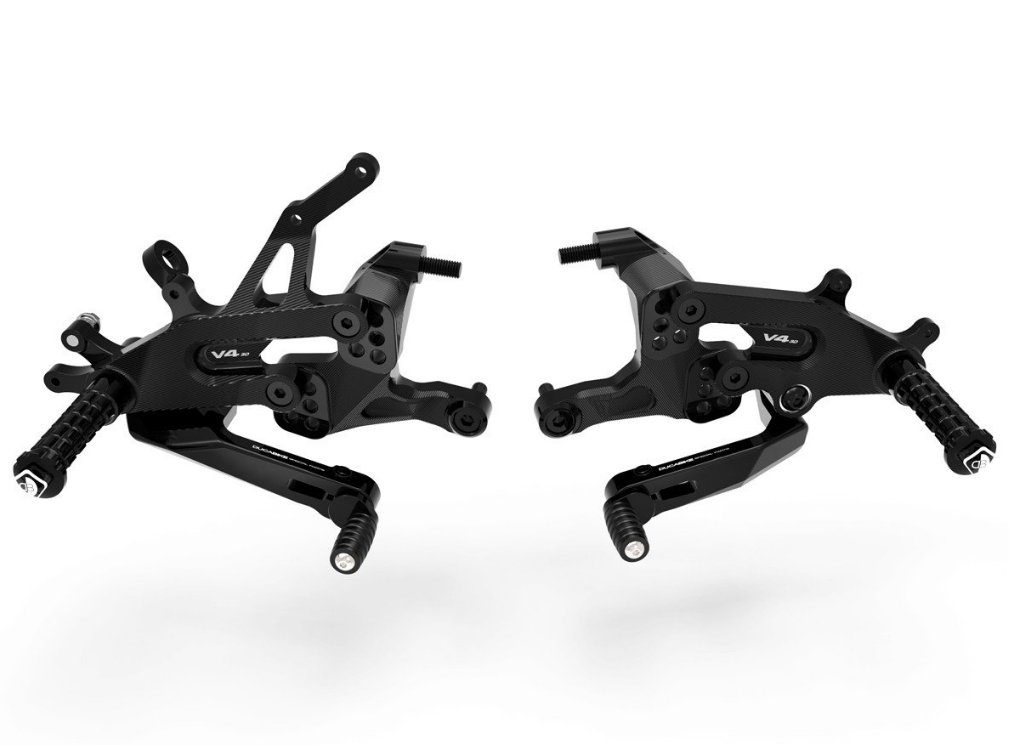 PRSFV4E01 - DUCABIKE Ducati Streetfighter V4 (2020+) Adjustable Rearset – Accessories in the Motodeal Motorcycle Aftermarket Accessories and Parts Online Shop