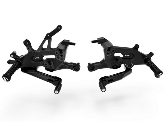 PRSFV4E01 - DUCABIKE Ducati Streetfighter V4 (2020+) Adjustable Rearset – Accessories in the Motodeal Motorcycle Aftermarket Accessories and Parts Online Shop