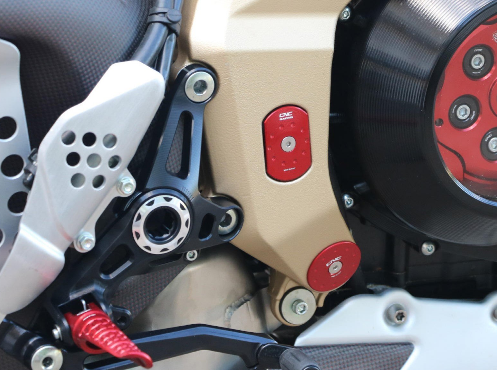 TT362 - CNC RACING MV Agusta Brutale 1000 RR Frame Plugs – Accessories in the Motodeal Motorcycle Aftermarket Accessories and Parts Online Shop