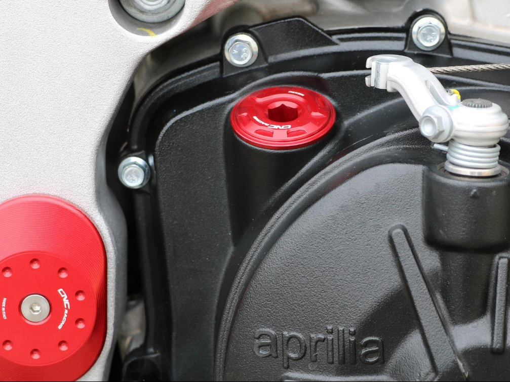 TA202 - CNC RACING Aprilia RSV4 / Tuono V4 (2009+) Oil Filler Cap "Gear" (M25x1,5) – Accessories in the Motodeal Motorcycle Aftermarket Accessories and Parts Online Shop