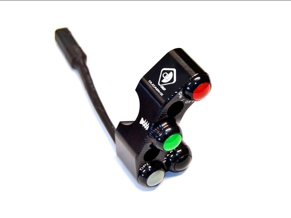 CPPI16 - DUCABIKE Ducati Streetfighter V4 (20/24) Brake Pump Bracket with Integrated Buttons (Brembo Radial/RCS) – Accessories in the Motodeal Motorcycle Aftermarket Accessories and Parts Online Shop