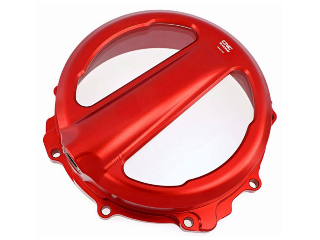 CA301 - CNC RACING MV Agusta Oil Bath Clear Clutch Cover (cable control) – Accessories in the Motodeal Motorcycle Aftermarket Accessories and Parts Online Shop