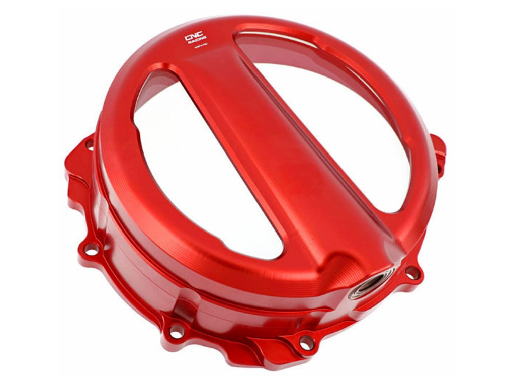 CA301 - CNC RACING MV Agusta Oil Bath Clear Clutch Cover (cable control) – Accessories in the Motodeal Motorcycle Aftermarket Accessories and Parts Online Shop