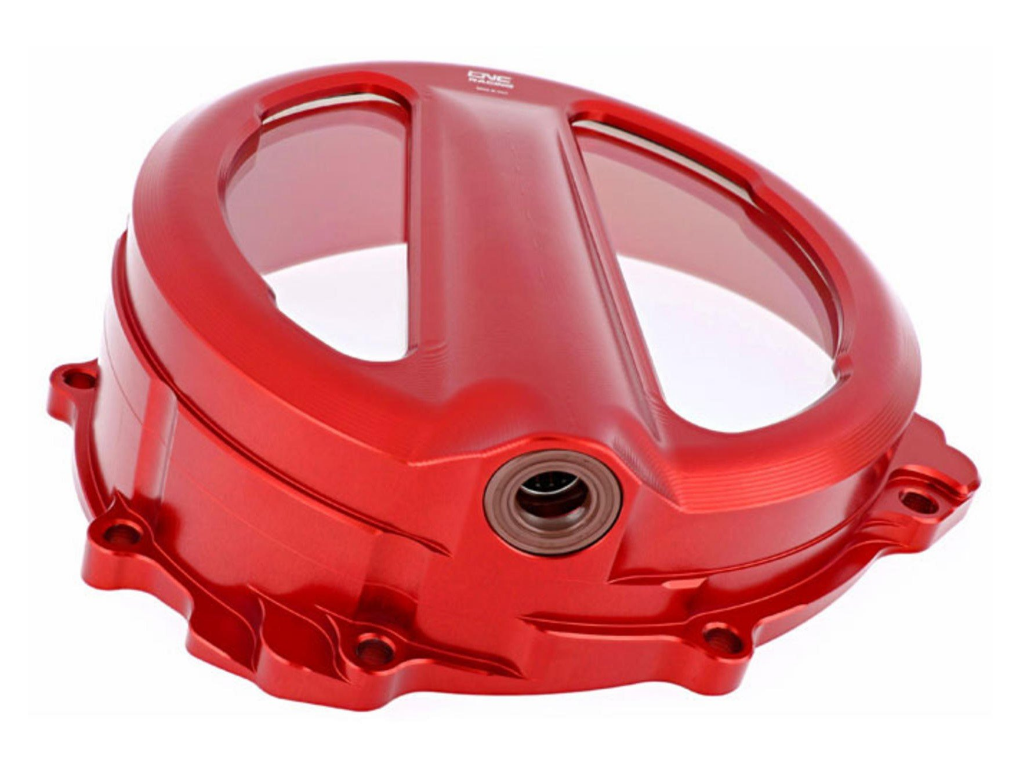 CA301 - CNC RACING MV Agusta Oil Bath Clear Clutch Cover (cable control) – Accessories in the Motodeal Motorcycle Aftermarket Accessories and Parts Online Shop