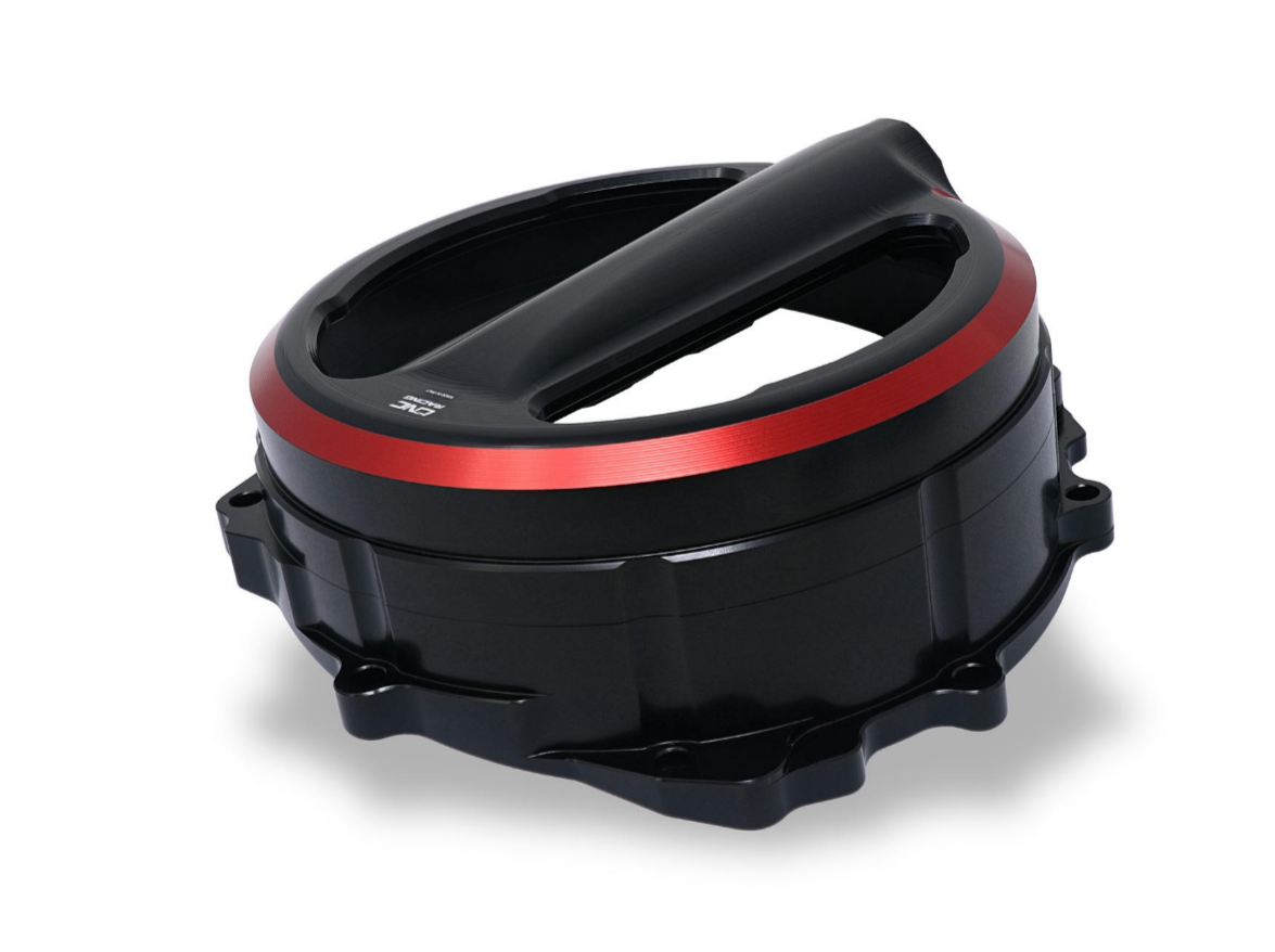 CA301 - CNC RACING MV Agusta Oil Bath Clear Clutch Cover (cable control) – Accessories in the Motodeal Motorcycle Aftermarket Accessories and Parts Online Shop