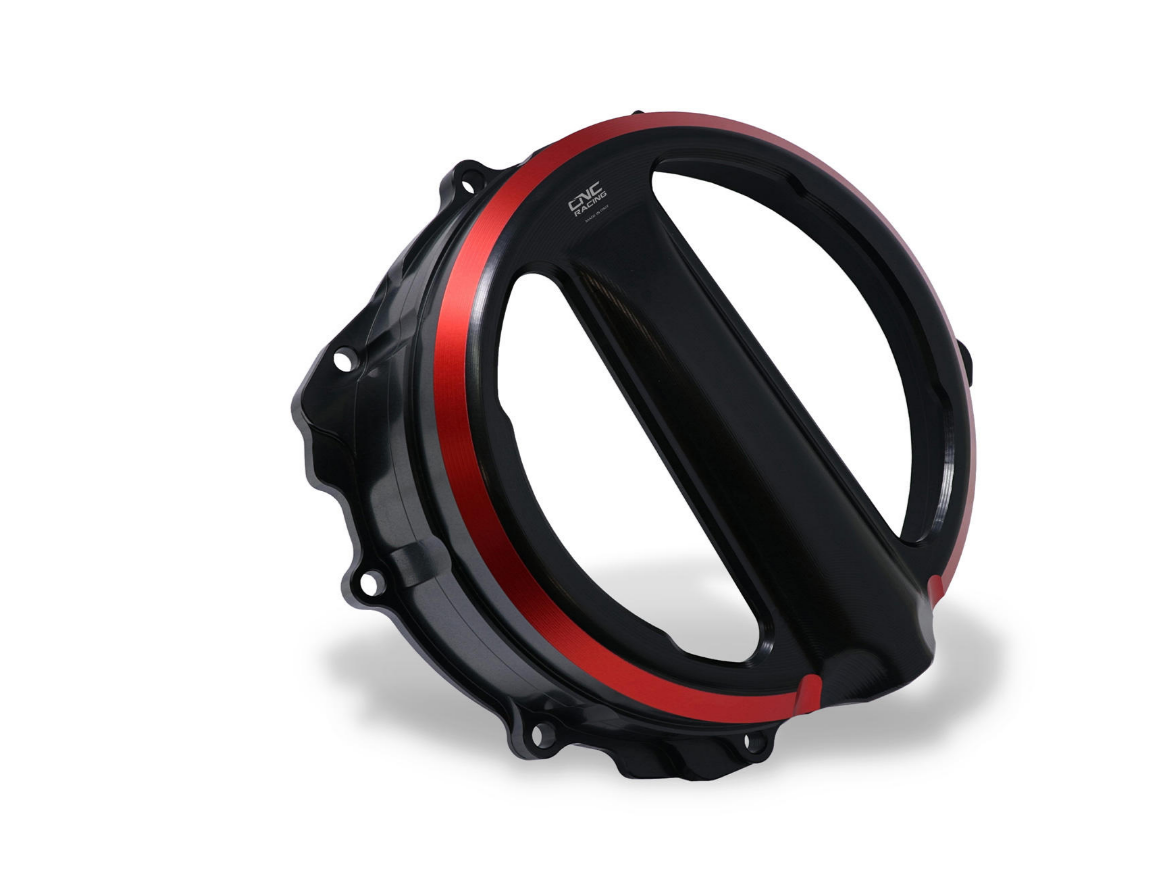 CA301 - CNC RACING MV Agusta Oil Bath Clear Clutch Cover (cable control) – Accessories in the Motodeal Motorcycle Aftermarket Accessories and Parts Online Shop