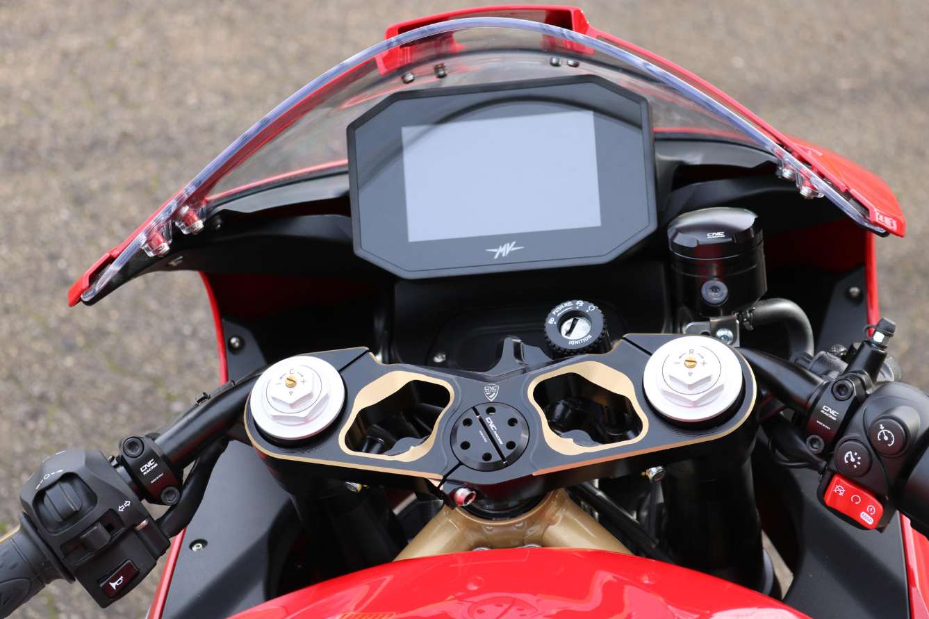 PST06 - CNC RACING MV Agusta F3 / Superveloce Triple Clamps Top Plate – Accessories in the Motodeal Motorcycle Aftermarket Accessories and Parts Online Shop