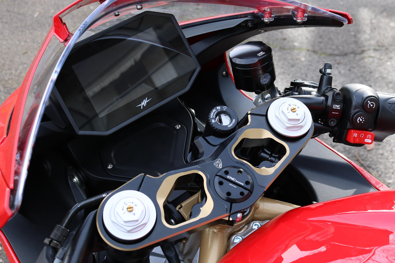 PST06 - CNC RACING MV Agusta F3 / Superveloce Triple Clamps Top Plate – Accessories in the Motodeal Motorcycle Aftermarket Accessories and Parts Online Shop