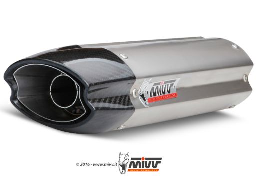 MIVV UY.015 YAMAHA FZ6 / FZ6 FAZER (2004 - 2011) Dual Slip On Underseat Exhaust "SUONO" (Stainless Steel; approved) – Accessories in the 2WheelsHero Motorcycle Aftermarket Accessories and Parts Online Shop