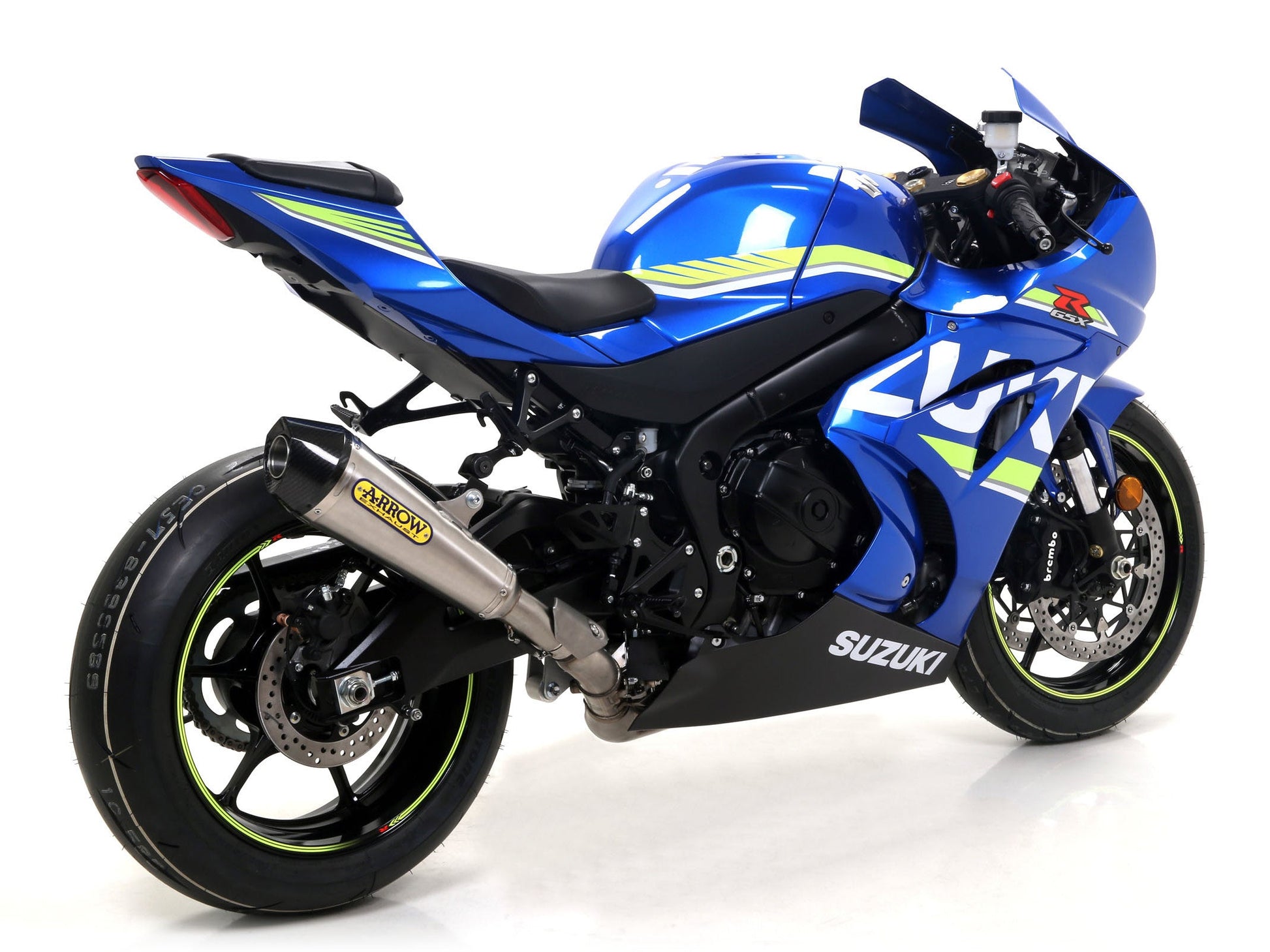 ARROW 71855XKI Suzuki GSXR1000/R (2017+) Steel Slip-on Exhaust "X Kone" – Accessories in the 2WheelsHero Motorcycle Aftermarket Accessories and Parts Online Shop