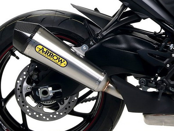 ARROW 71828XKI Suzuki GSXS1000/F (2015+) Steel Slip-on Exhaust "X Kone" – Accessories in the 2WheelsHero Motorcycle Aftermarket Accessories and Parts Online Shop