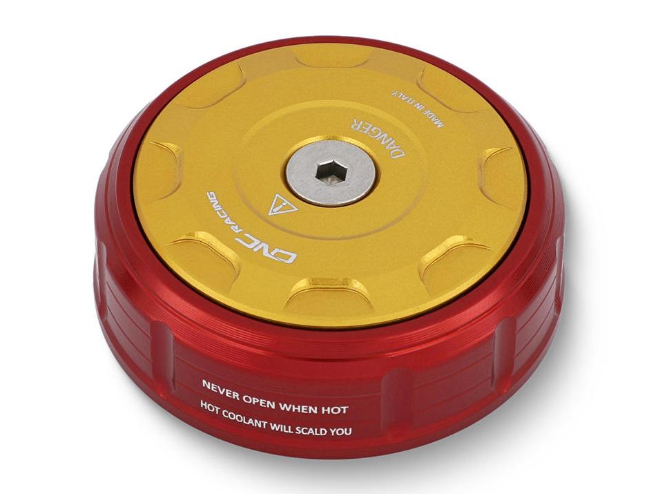 TA155 - CNC RACING Ducati Monster 821/1200 Radiator Cap Cover (bi-color) – Accessories in the Motodeal Motorcycle Aftermarket Accessories and Parts Online Shop