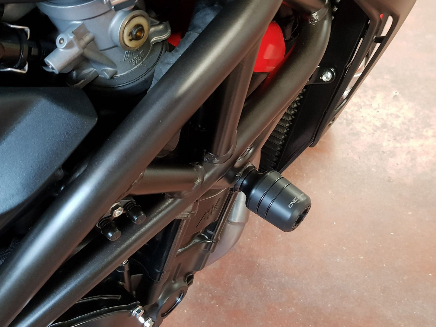 TC317 - CNC RACING MV Agusta Brutale Frame Crash Protection Sliders – Accessories in the Motodeal Motorcycle Aftermarket Accessories and Parts Online Shop