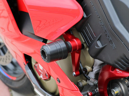 TC319 - CNC RACING Ducati Panigale V4 (18/21) Frame Crash Protectors – Accessories in the Motodeal Motorcycle Aftermarket Accessories and Parts Online Shop