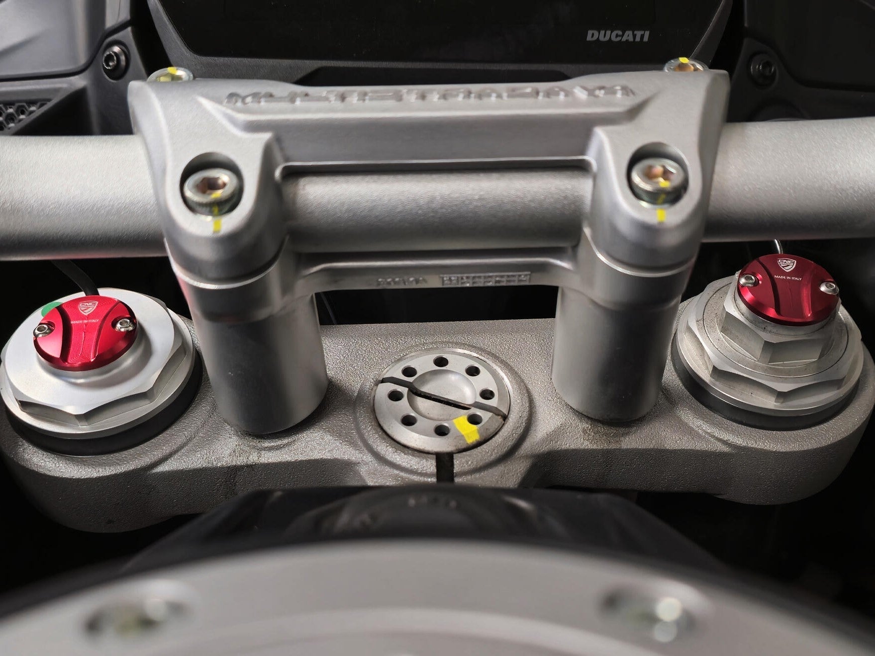 TE203 - CNC RACING Ducati Multistrada V4 S / Rally (2021+) Fork Leg Plug Cover – Accessories in the Motodeal Motorcycle Aftermarket Accessories and Parts Online Shop