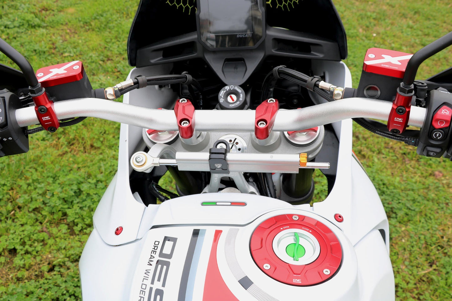 TF201 - CNC RACING Ducati DesertX (2022+) Front Brake Fluid Tank Cap – Accessories in the Motodeal Motorcycle Aftermarket Accessories and Parts Online Shop