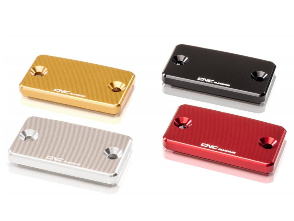 TF882 - CNC RACING Ducati Front Brake/Clutch Fluid Tank Cap "Streaks" – Accessories in the Motodeal Motorcycle Aftermarket Accessories and Parts Online Shop