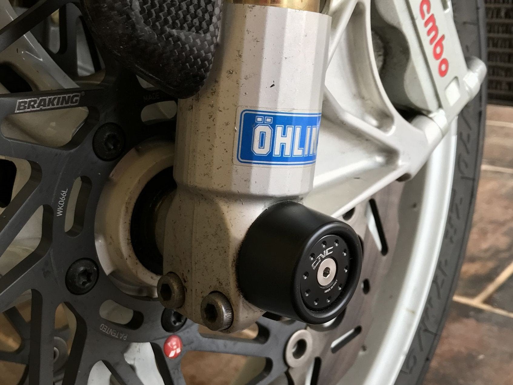 TP435 - CNC RACING Ducati Monster S4RS Front Wheel Sliders – Accessories in the Motodeal Motorcycle Aftermarket Accessories and Parts Online Shop