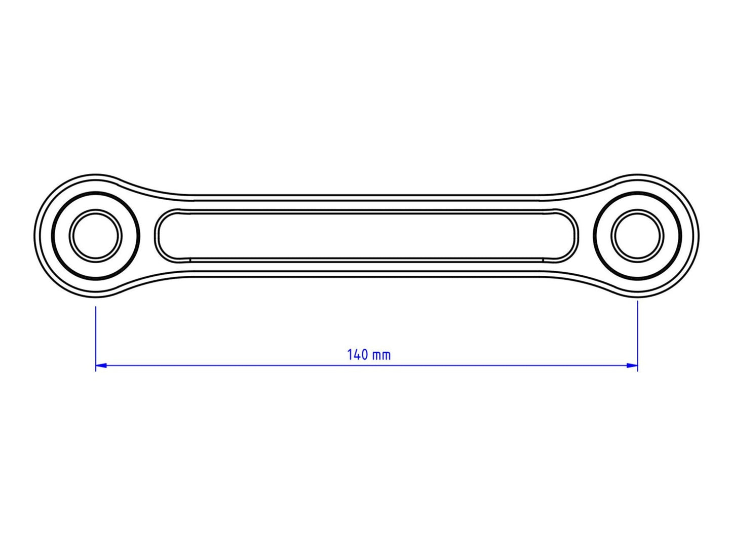 TR100 - CNC RACING Ducati Panigale V4 / Streetfighter V4 Rear Shock Absorber Tie Rods – Accessories in the Motodeal Motorcycle Aftermarket Accessories and Parts Online Shop