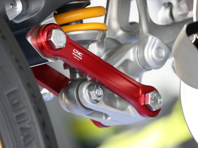TR105 - CNC RACING Ducati Panigale V4 / V4S (2020+) Rear Shock Absorber Tie Rods – Accessories in the Motodeal Motorcycle Aftermarket Accessories and Parts Online Shop