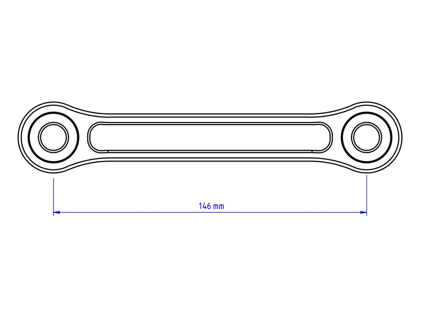 TR115 - CNC RACING Ducati Panigale V4 / Streetfighter V4 Rear Shock Absorber Tie Rods (lower seat position) – Accessories in the Motodeal Motorcycle Aftermarket Accessories and Parts Online Shop