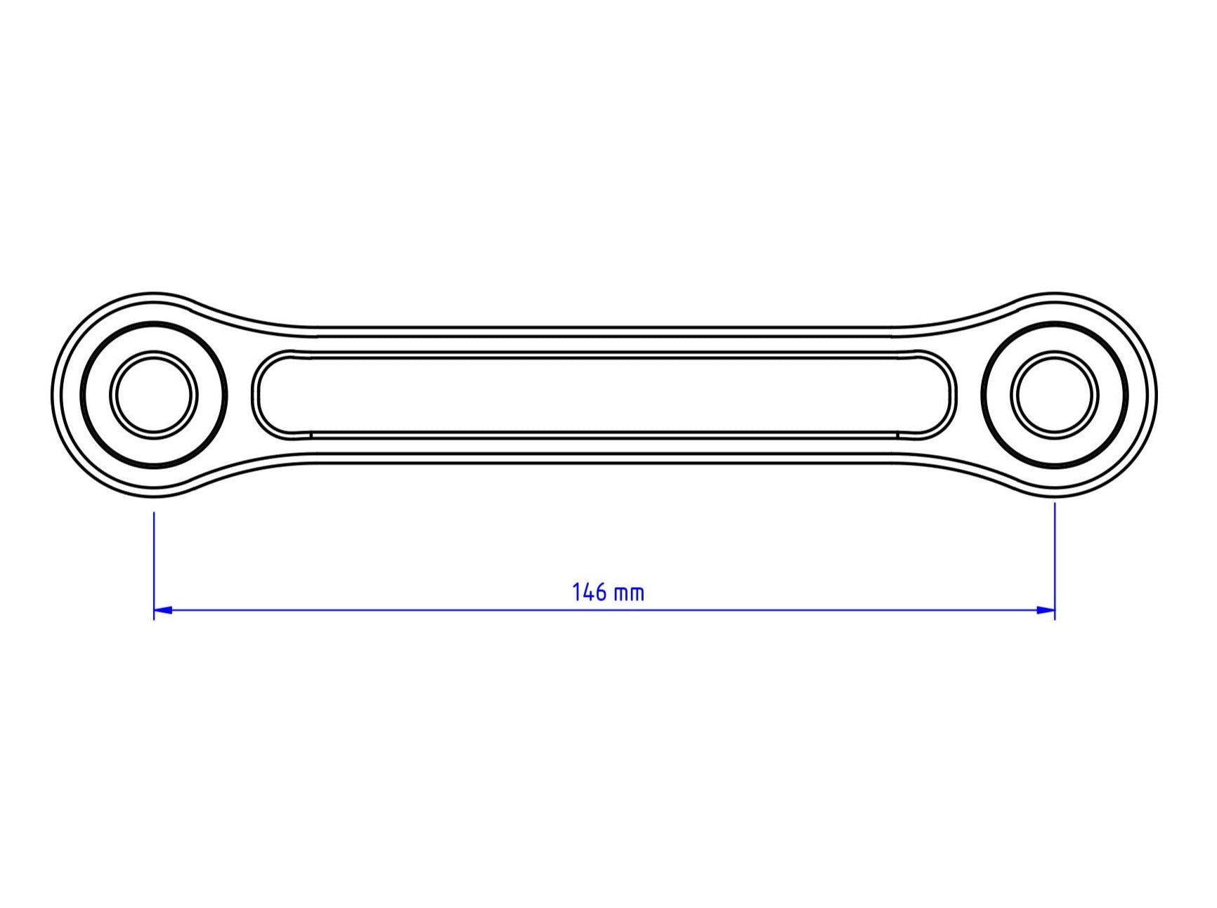 TR115 - CNC RACING Ducati Panigale V4 / Streetfighter V4 Rear Shock Absorber Tie Rods (lower seat position) – Accessories in the Motodeal Motorcycle Aftermarket Accessories and Parts Online Shop