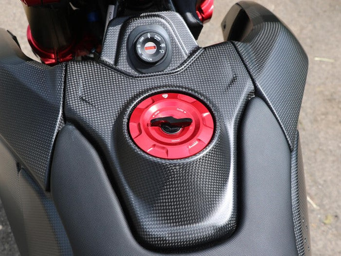 CNC RACING TS102 Ducati Hypermotard 698 Mono (2024+) Fuel Tank Cap – Accessories in the Motodeal Motorcycle Aftermarket Accessories and Parts Online Shop