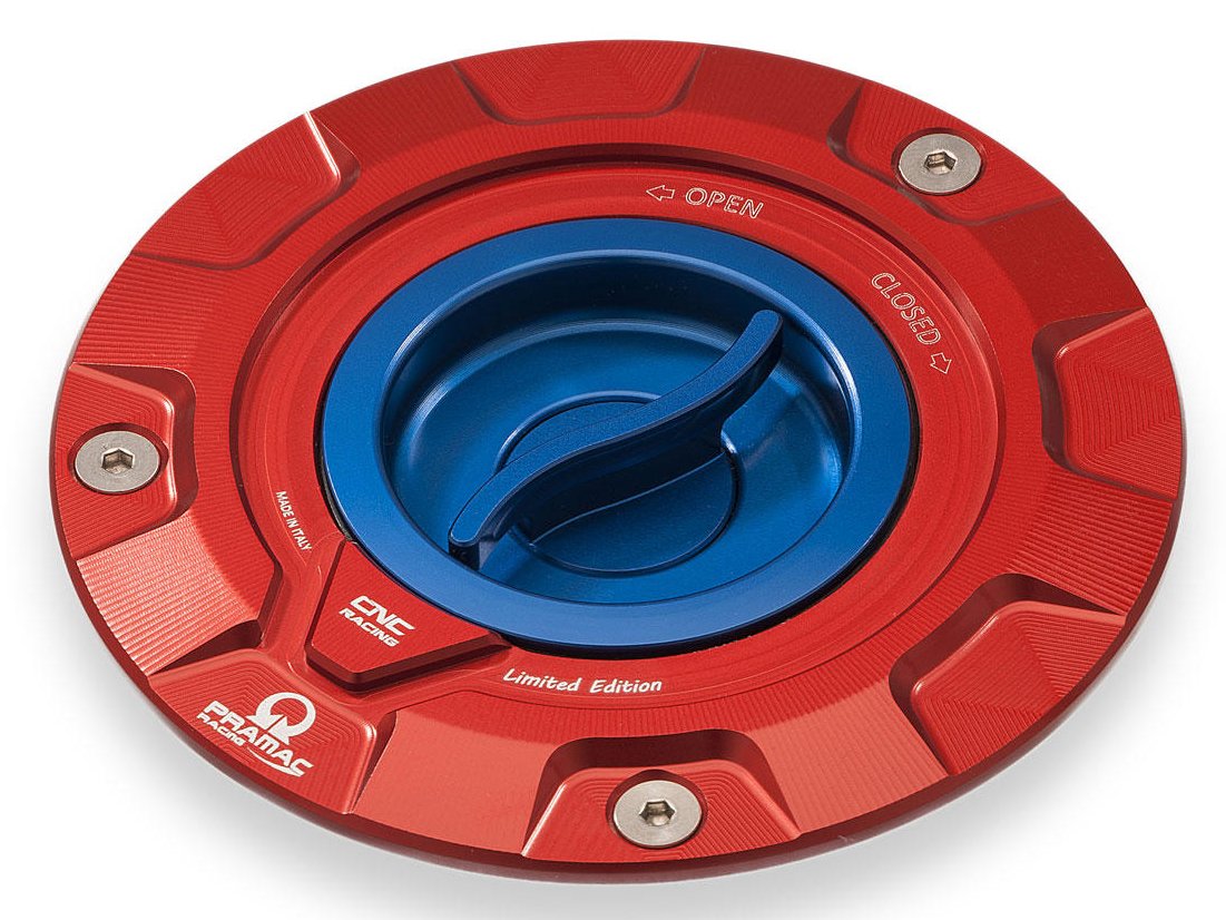 TS423PR - CNC RACING Ducati / MV Agusta Fuel Tank Cap (Pramac edition) – Accessories in the Motodeal Motorcycle Aftermarket Accessories and Parts Online Shop