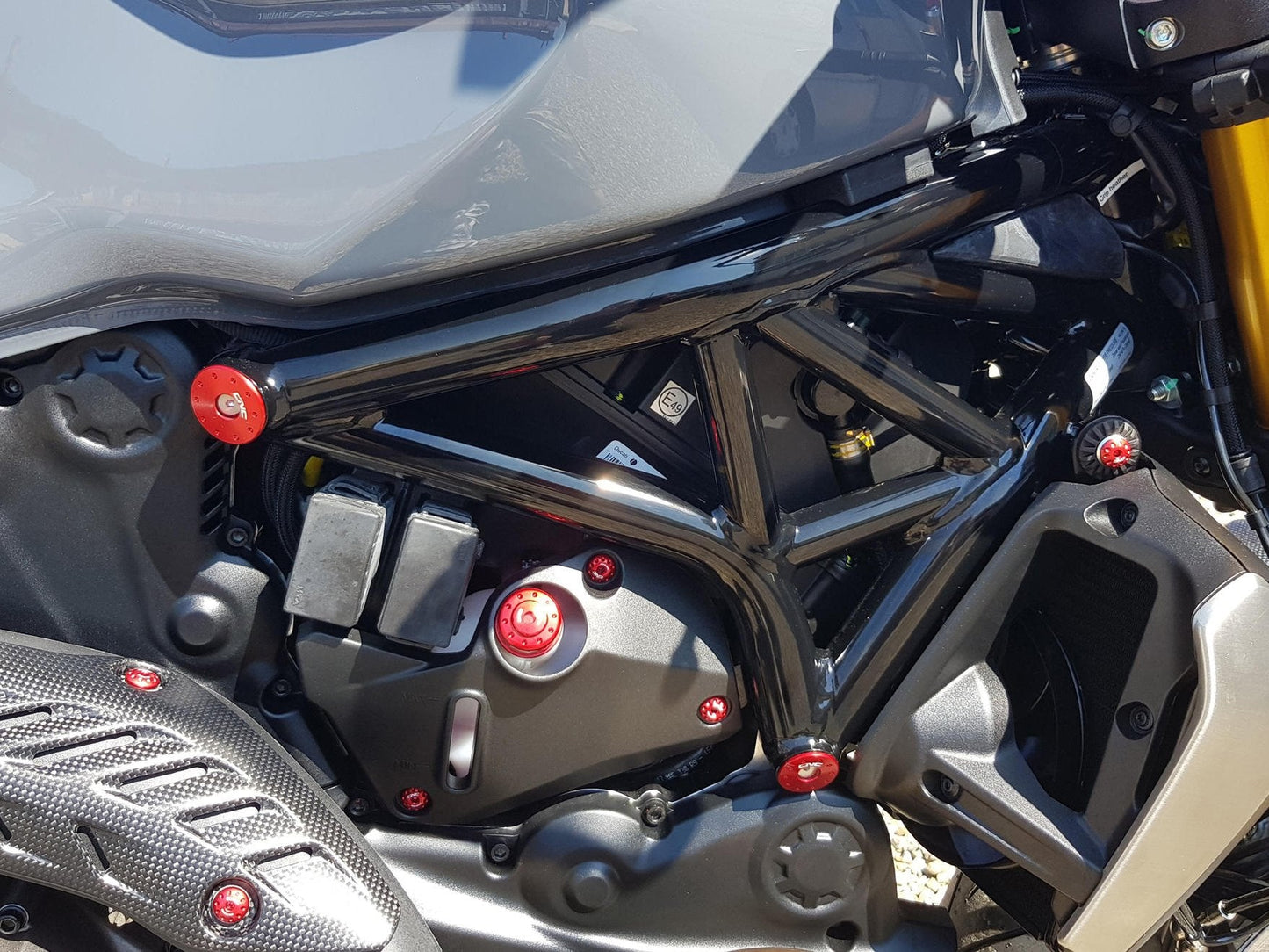 TT335 - CNC RACING Ducati Monster 821/1200 Frame Plugs – Accessories in the Motodeal Motorcycle Aftermarket Accessories and Parts Online Shop