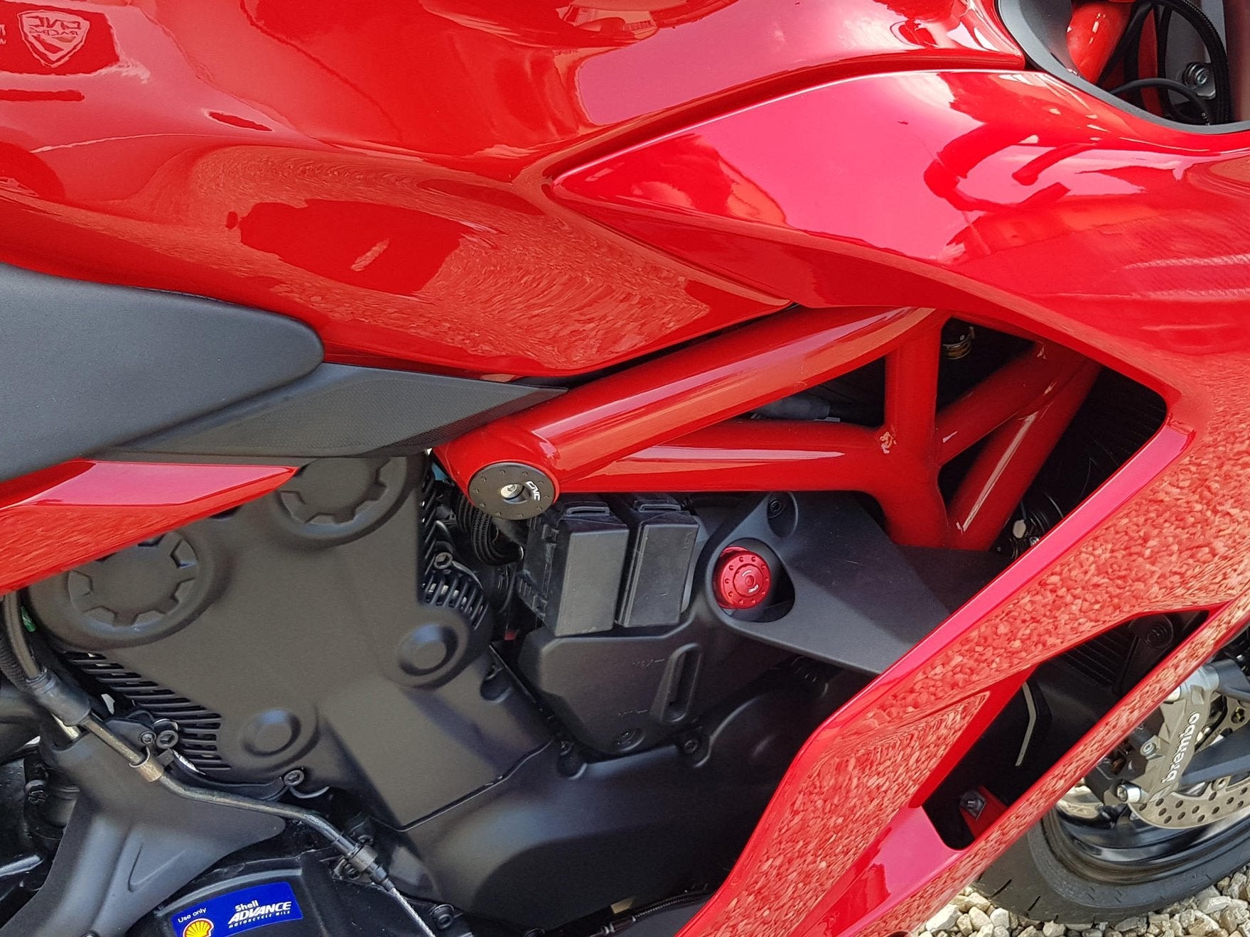 TT345 - CNC RACING Ducati SuperSport 939 Frame Plugs – Accessories in the Motodeal Motorcycle Aftermarket Accessories and Parts Online Shop