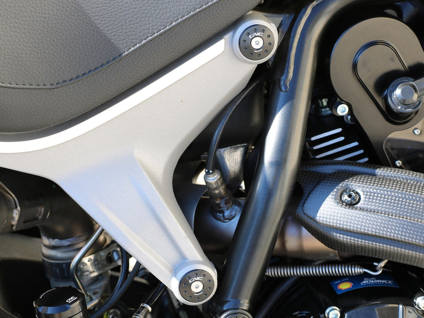 TT351 - CNC RACING Ducati Scrambler 1100 (2018+) Rear Frame Plugs – Accessories in the Motodeal Motorcycle Aftermarket Accessories and Parts Online Shop