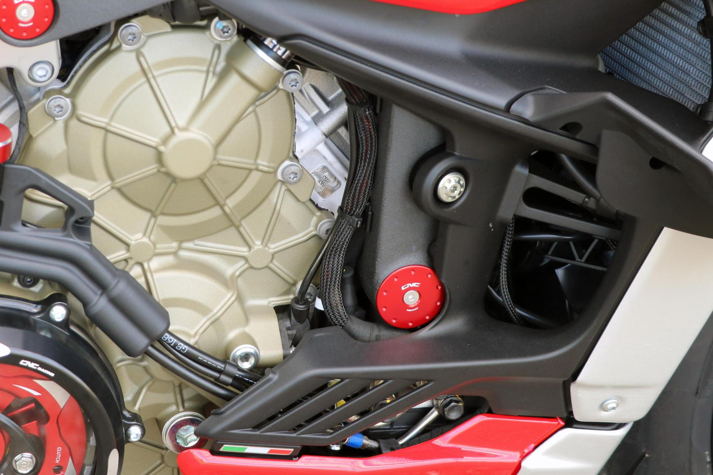 TT360 - CNC RACING Ducati Streetfighter V4 (20/24) Frame Plugs – Accessories in the Motodeal Motorcycle Aftermarket Accessories and Parts Online Shop