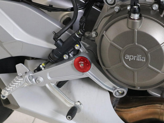 TT363 - CNC RACING Aprilia RS 660 Rearset Plugs – Accessories in the Motodeal Motorcycle Aftermarket Accessories and Parts Online Shop