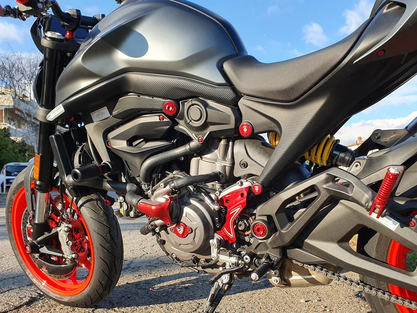 TT364 - CNC RACING Ducati Monster 950 (2021+) Frame Plugs – Accessories in the Motodeal Motorcycle Aftermarket Accessories and Parts Online Shop