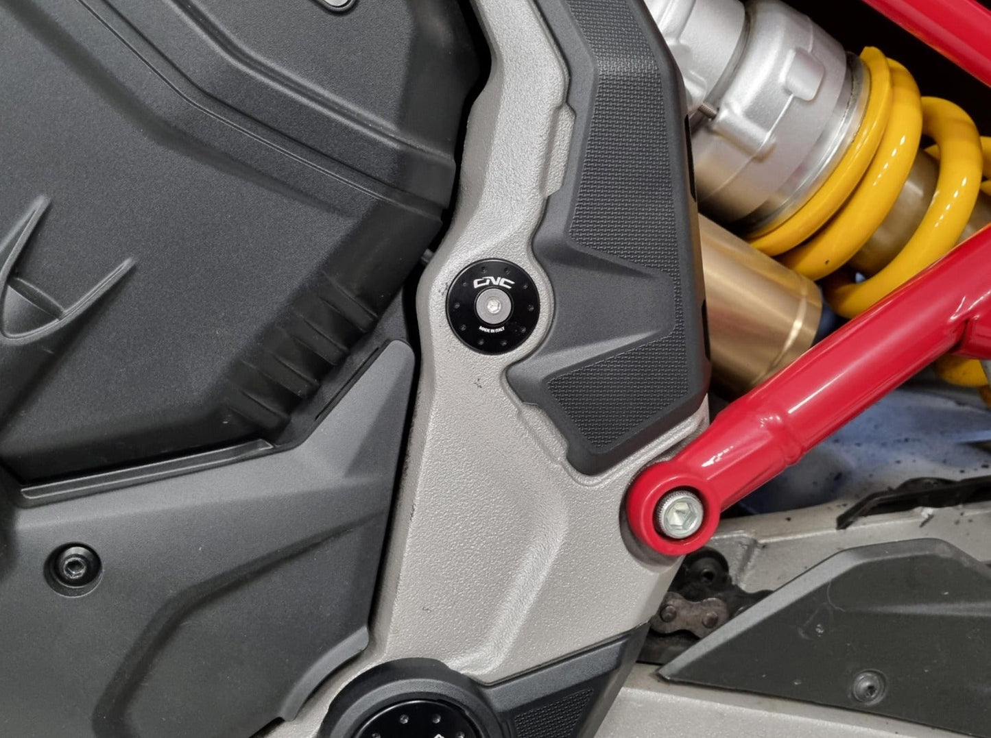 TT371 - CNC RACING Ducati Multistrada V4 (2021+) Frame Plugs (small holes set) – Accessories in the Motodeal Motorcycle Aftermarket Accessories and Parts Online Shop