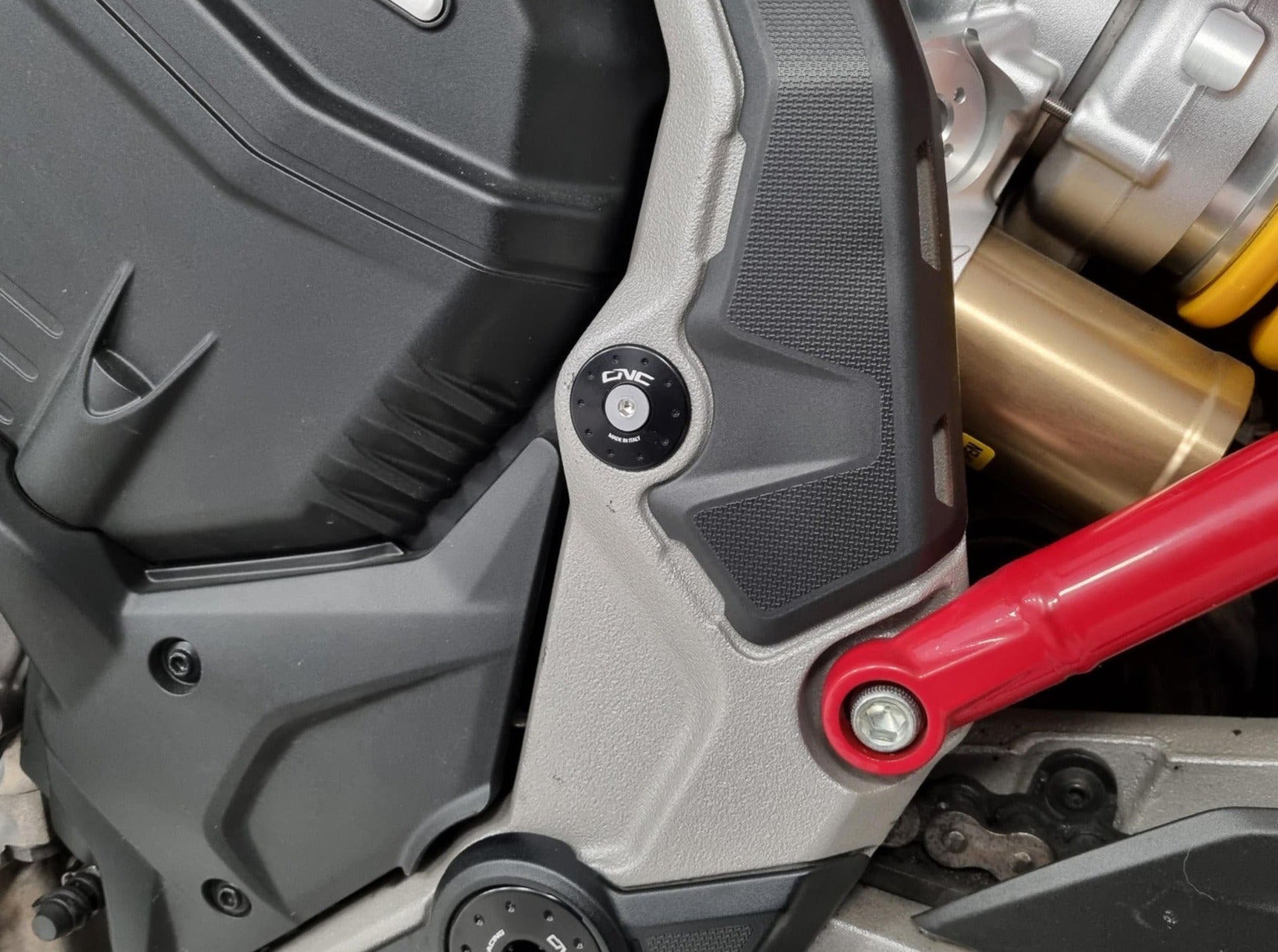 TT371 - CNC RACING Ducati Multistrada V4 (2021+) Frame Plugs (small holes set) – Accessories in the Motodeal Motorcycle Aftermarket Accessories and Parts Online Shop