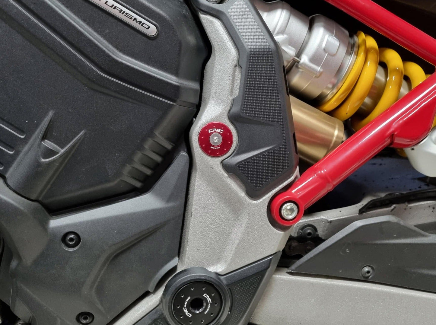 TT371 - CNC RACING Ducati Multistrada V4 (2021+) Frame Plugs (small holes set) – Accessories in the Motodeal Motorcycle Aftermarket Accessories and Parts Online Shop
