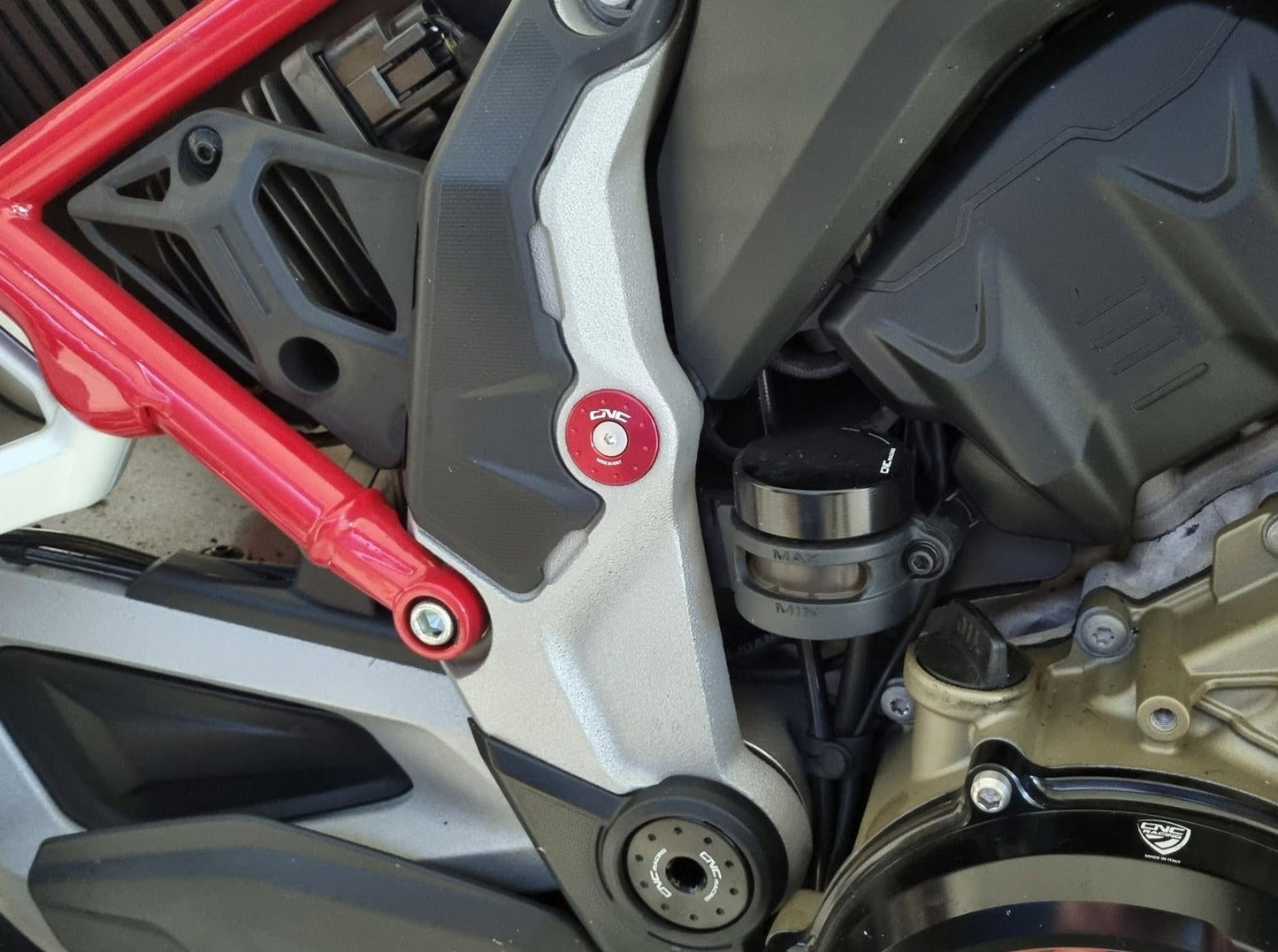 TT371 - CNC RACING Ducati Multistrada V4 (2021+) Frame Plugs (small holes set) – Accessories in the Motodeal Motorcycle Aftermarket Accessories and Parts Online Shop
