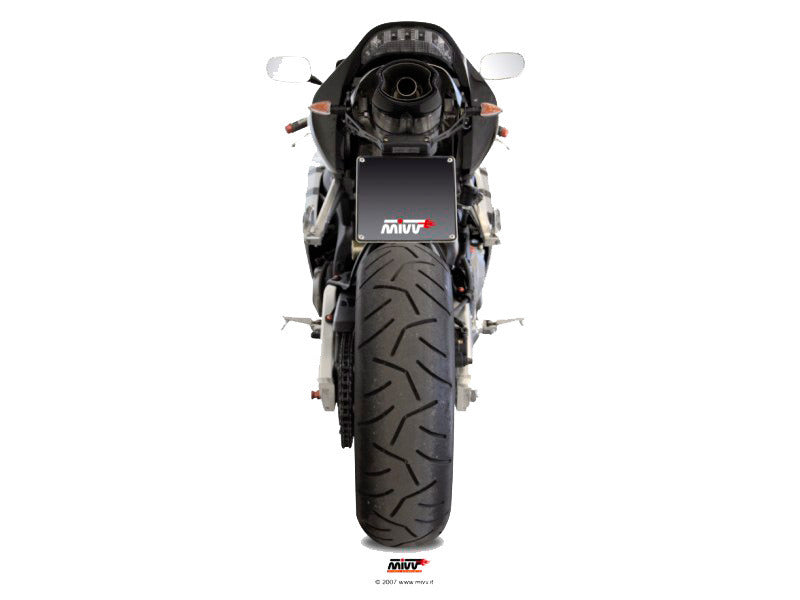 MIVV UH.027 HONDA CBR 600 RR ( 2005 - 06) Underseat Slip On Exhaust "Suono" (stainless steel; approved) – Accessories in the 2WheelsHero Motorcycle Aftermarket Accessories and Parts Online Shop