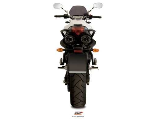 MIVV UY.015 YAMAHA FZ6 / FZ6 FAZER (2004 - 2011) Dual Slip On Underseat Exhaust "SUONO" (Stainless Steel; approved) – Accessories in the 2WheelsHero Motorcycle Aftermarket Accessories and Parts Online Shop