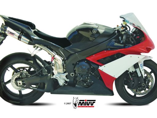 MIVV UY.027 YAMAHA YZF 1000 R1 (2007 - 2008) Underseat Dual Slip-on Exhaust "SUONO" (Stainless Steel; approved) – Accessories in the 2WheelsHero Motorcycle Aftermarket Accessories and Parts Online Shop