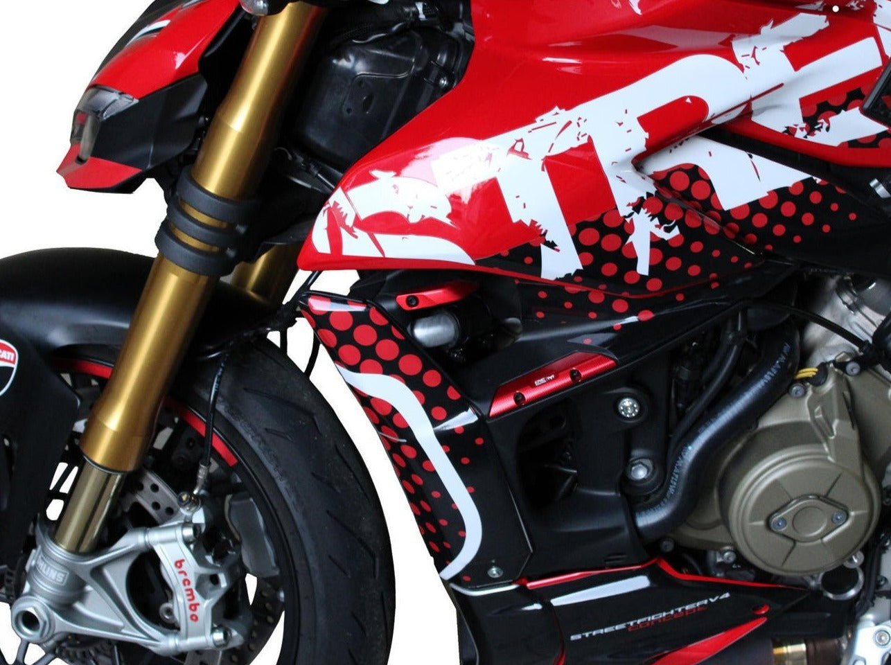 WP100 - CNC RACING Ducati Streetfighter V4 (2020+) Winglet Blanking Caps – Accessories in the Motodeal Motorcycle Aftermarket Accessories and Parts Online Shop