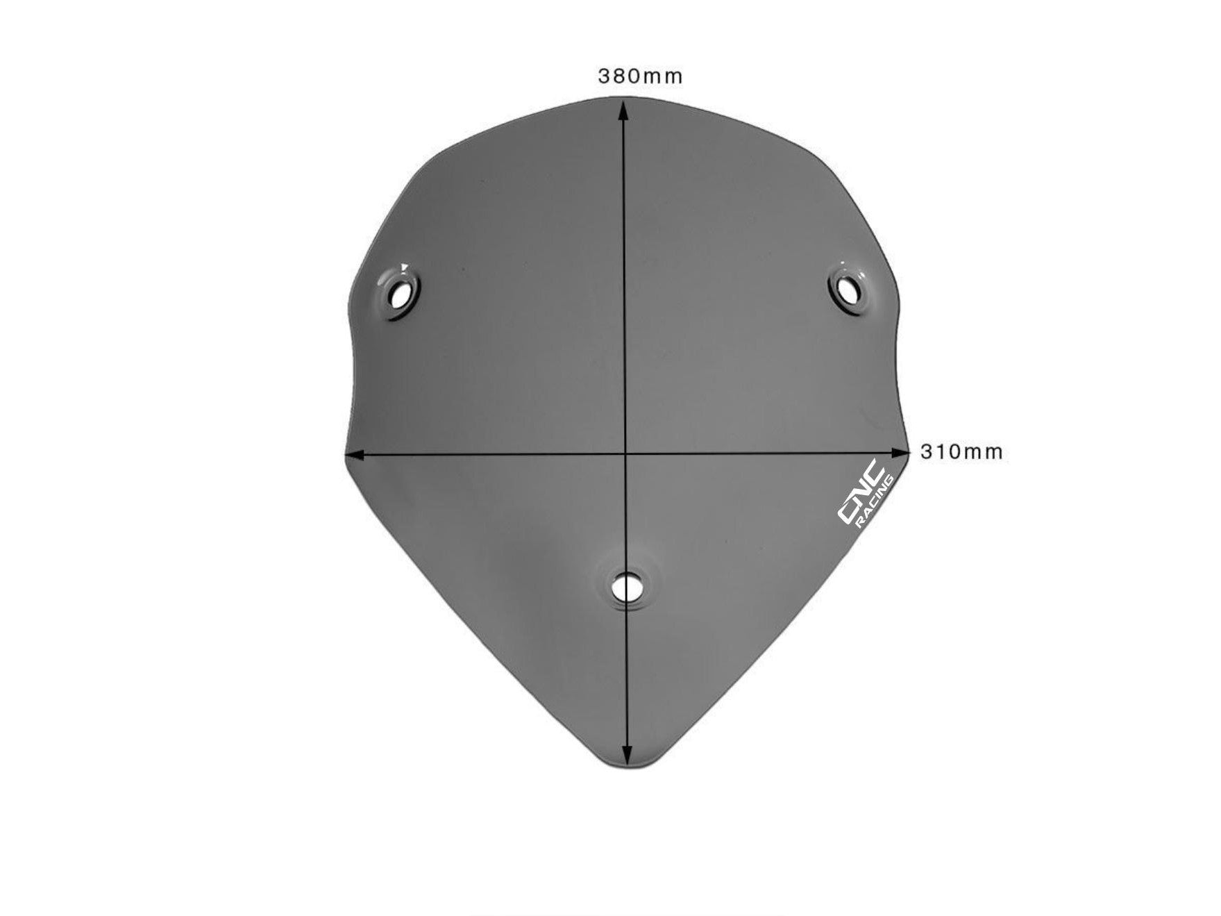 WS350 - CNC RACING Ducati Multistrada (2015+) Wind Screen "Sport" – Accessories in the Motodeal Motorcycle Aftermarket Accessories and Parts Online Shop