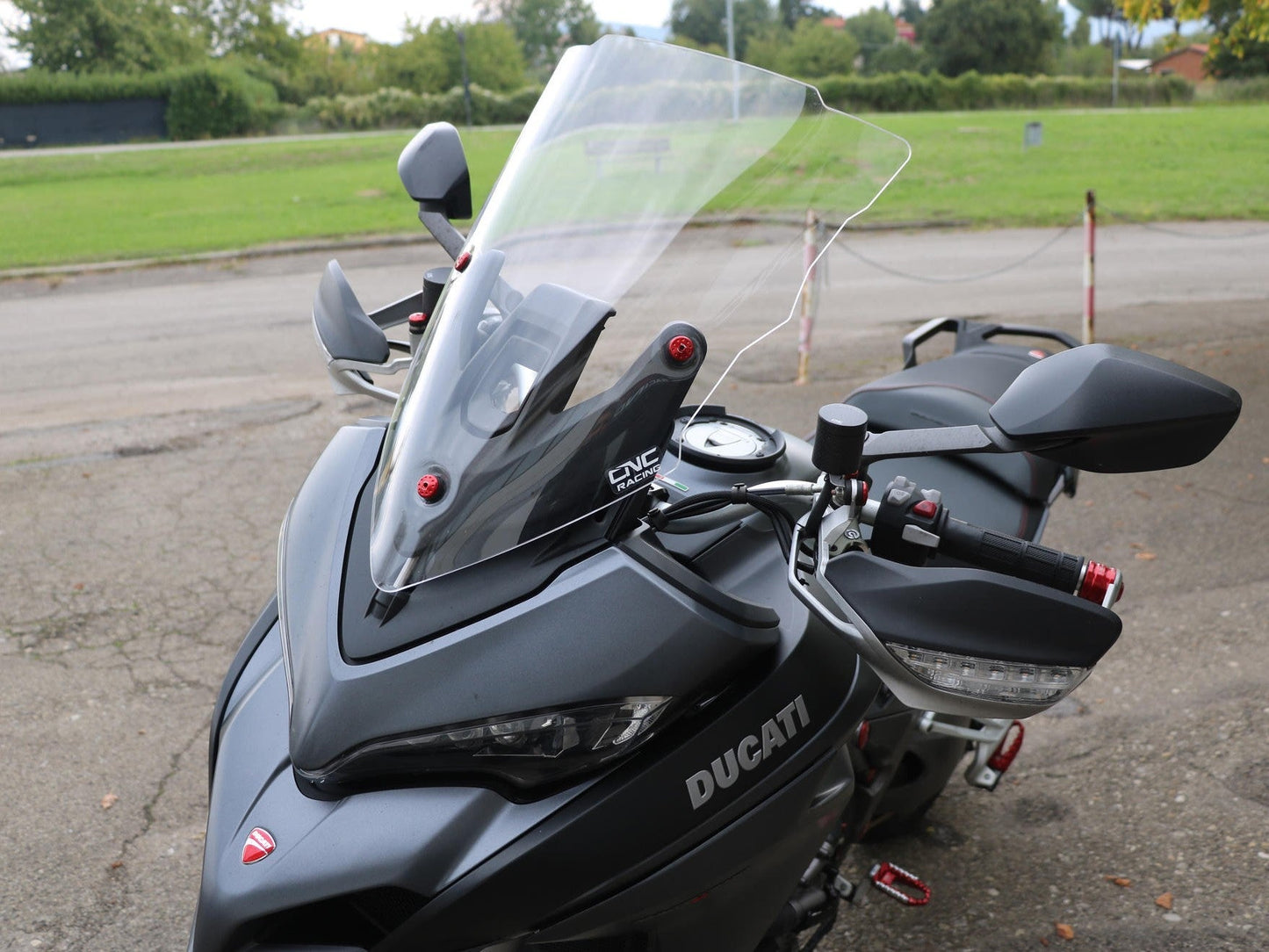 WS351 - CNC RACING Ducati Multistrada (2015+) Wind Screen "Touring" – Accessories in the Motodeal Motorcycle Aftermarket Accessories and Parts Online Shop