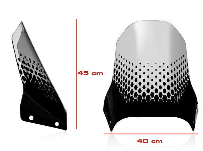 WS362 - CNC RACING Ducati DesertX (2022+) Wind Screen (Adventure) – Accessories in the Motodeal Motorcycle Aftermarket Accessories and Parts Online Shop