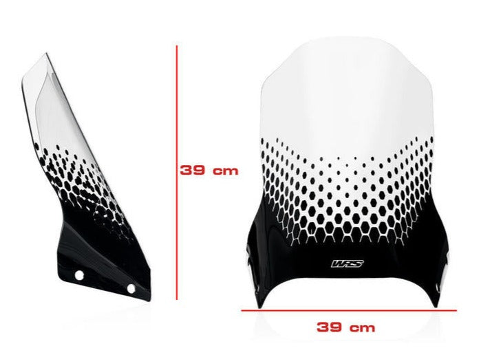 WS363 - CNC RACING Ducati DesertX (2022+) Wind Screen (Touring) – Accessories in the Motodeal Motorcycle Aftermarket Accessories and Parts Online Shop