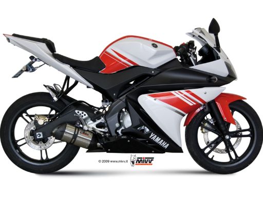 MIVV Y.030 YAMAHA YZF R125 (2008 - 2013) Full System Exhaust "SUONO" (Stainless Steel; approved) – Accessories in the 2WheelsHero Motorcycle Aftermarket Accessories and Parts Online Shop