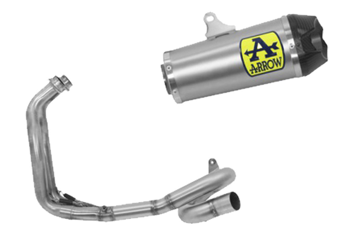 ARROW 71735KZ+71920PK Yamaha Tracer 700 (2020+) Aluminum Full Exhaust System "Competition Evo Works" – Accessories in the 2WheelsHero Motorcycle Aftermarket Accessories and Parts Online Shop