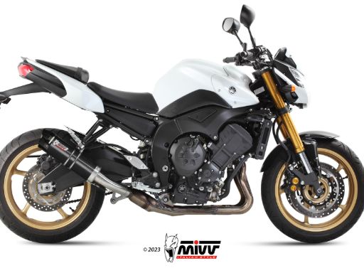 MIVV Y.033 YAMAHA FZ8 / FAZER 8 (2010 - 2016) Slip On Exhaust "GP" (Black + Crabon Cap; approved) – Accessories in the 2WheelsHero Motorcycle Aftermarket Accessories and Parts Online Shop