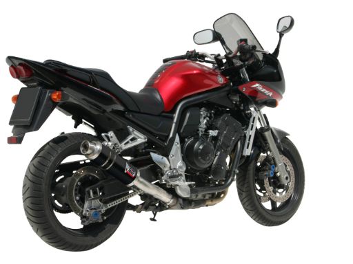 MIVV Y.009 YAMAHA FZS 1000 FAZER (2001 - 2005) Slip On Exhaust "GP" (Black; approved) – Accessories in the 2WheelsHero Motorcycle Aftermarket Accessories and Parts Online Shop